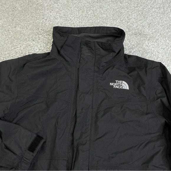 The North Face Boys Hyvent Jacket black size Medium MISSING HOOD - Picture 4 of 16